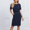 SOSANDAR Dresses Jersey Knee Length T-Shirt Dress