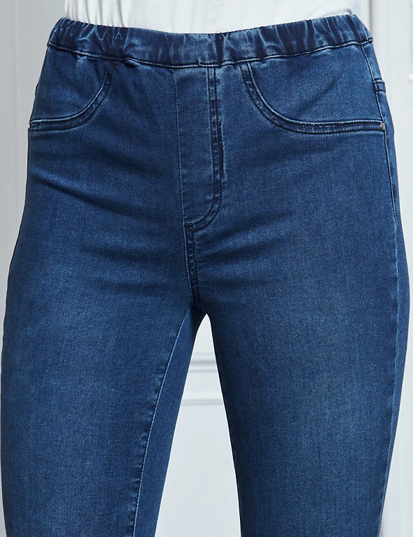 SOSANDAR Women Soft Touch High Waisted Jeggings - Image 5