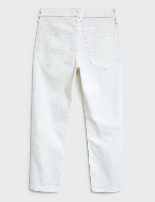 White Stuff Straight Leg Cropped Jeans - Image 23