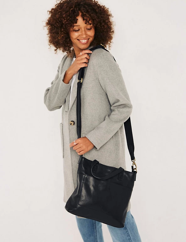 FatFace Handbags Leather Tote Bag