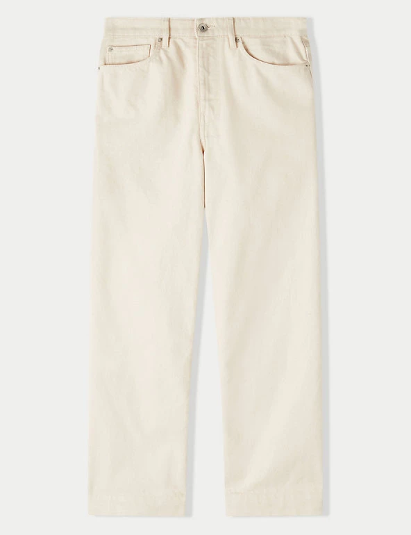 Jigsaw Wide Leg Cropped Jeans - Image 2