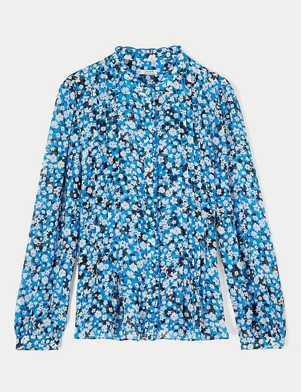 Jigsaw Shirts & Blouses Ditsy Floral Long Sleeve Blouse - Image 2