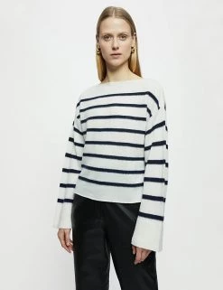 Jigsaw Jumpers Wool Rich Jumper With Cashmere