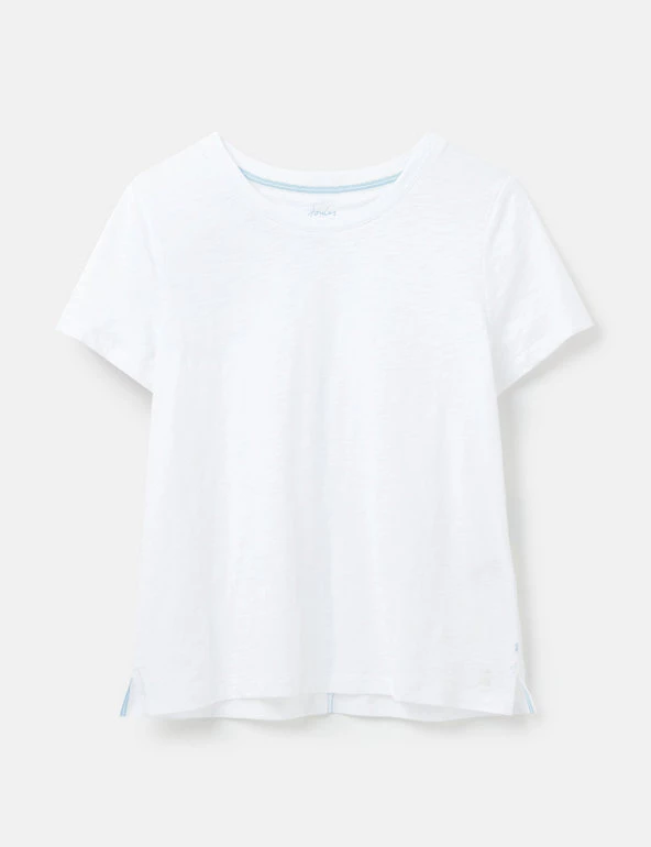 Joules Women Pure Cotton Round Neck T-Shirt - Image 2