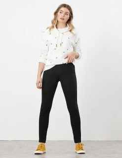 Joules Cotton Rich Side Zip Skinny Trousers