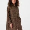 Joules Coats & Jackets Waterproof Leopard Print Longline Raincoat