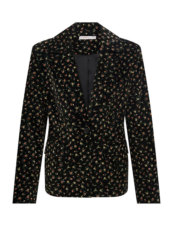 Finery London Coats & Jackets Cotton Rich Floral Jacket - Image 2