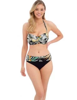 Fantasie Bikinis Bamboo Grove Botanical Padded Wired Bandeau Bikini Top