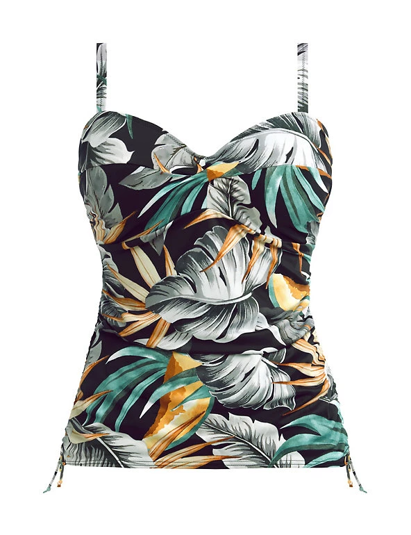 Fantasie Tankinis Bamboo Grove Printed Padded Twist Front Tankini - Image 2