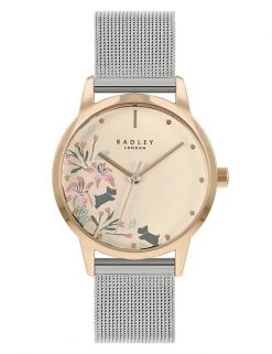 Watches Radley Botanical Rose Gold Plated Stainless Steel Watch
