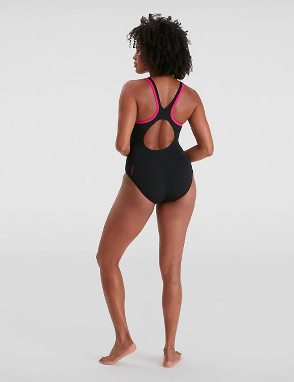 Speedo Swimsuits Boom Logo Splice Muscleback Swimsuit - Image 4