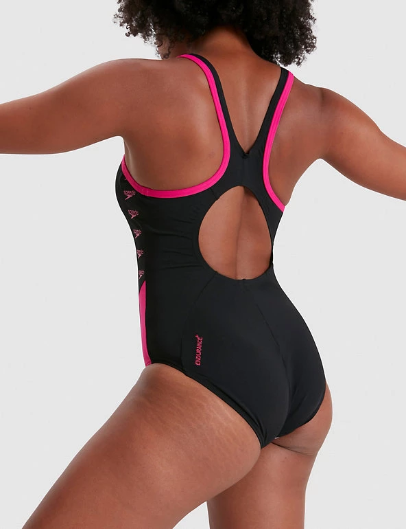 Speedo Swimsuits Boom Logo Splice Muscleback Swimsuit - Image 5