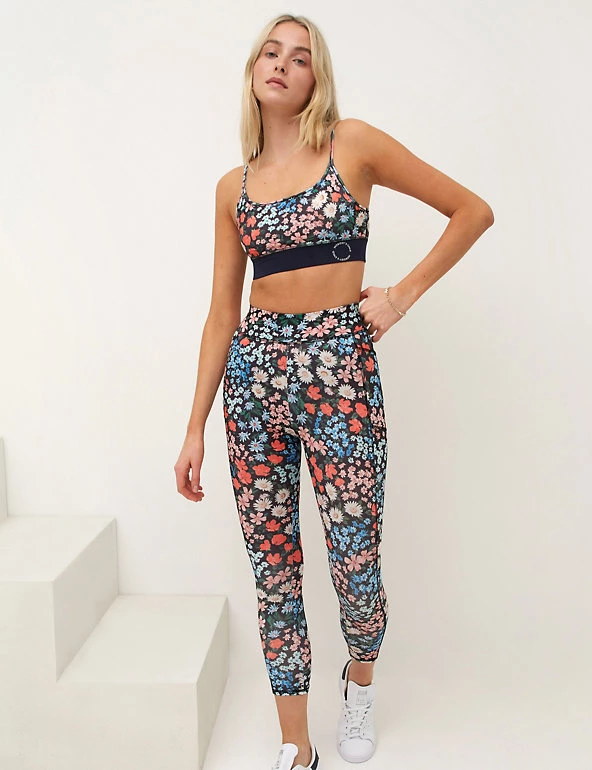 Nobody's Child Tops & T-Shirts Floral Scoop Neck Crop Top