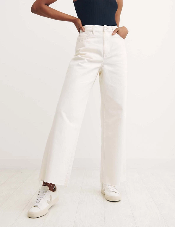 Nobody's Child Women High Waisted Wide Leg Jeans - Image 2