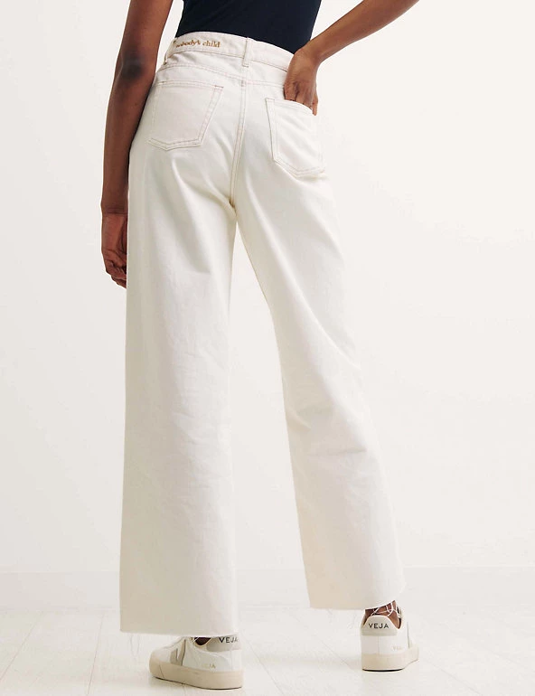 Nobody's Child Women High Waisted Wide Leg Jeans - Image 3