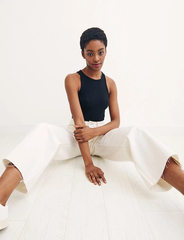 Nobody's Child Women High Waisted Wide Leg Jeans - Image 6