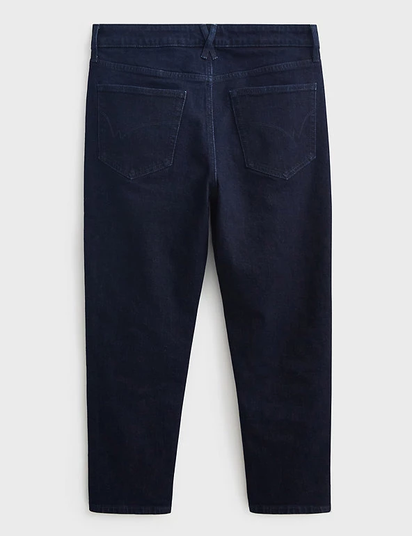 White Stuff Straight Leg Cropped Jeans - Image 6