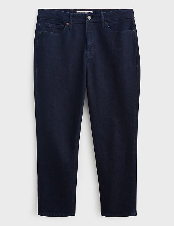 White Stuff Straight Leg Cropped Jeans - Image 2