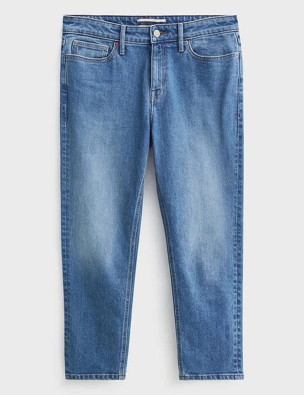 White Stuff Straight Leg Cropped Jeans - Image 8