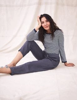 White Stuff Pure Linen Cargo Straight Leg Trousers