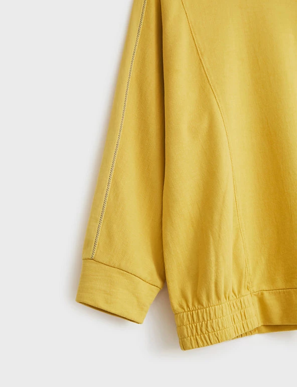 White Stuff Tops Pure Cotton Crew Neck Long Sleeve Top - Image 5