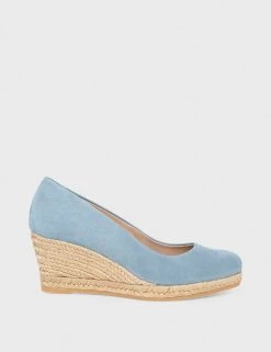 HOBBS Sandals Suede Wedge Espadrilles