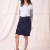 White Stuff Skirts Cotton Rich A-Line Skirt