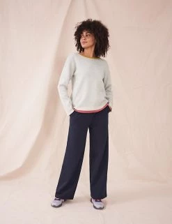 White Stuff Jumpers Cotton Rich Reversible Jumper