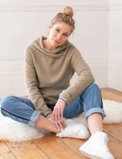 Celtic & Co. Jumpers Pure Wool Collared Neck Jumper