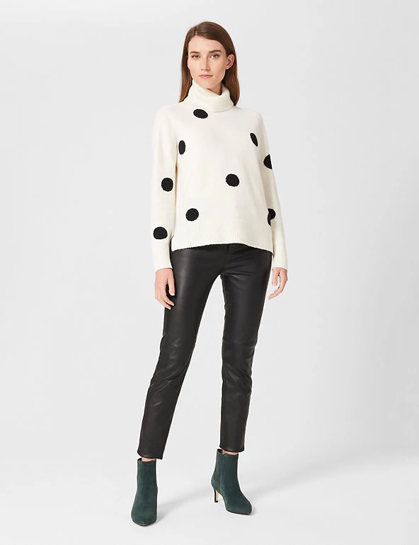 HOBBS Suede Kitten Heel Ankle Boots - Image 5