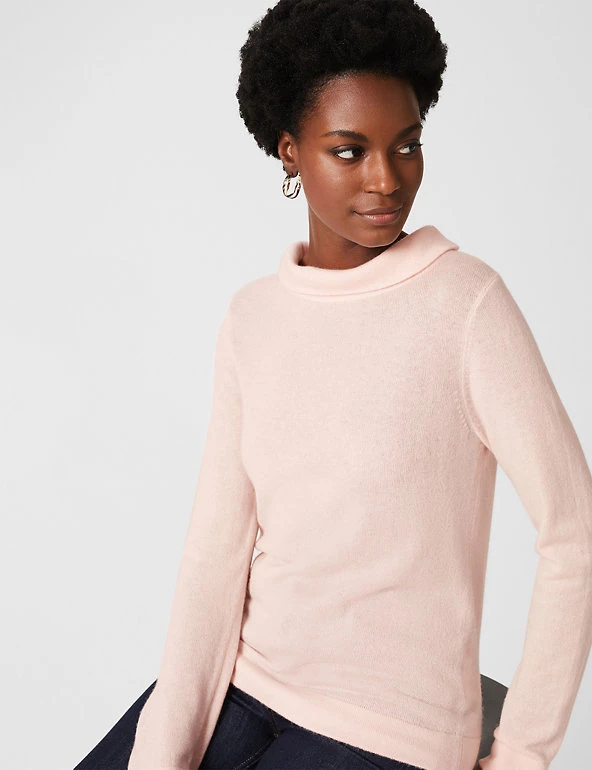 HOBBS Jumpers Merino Wool Rich Jumper With Cashmere - Image 4