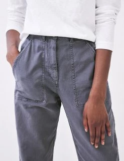 White Stuff Trousers Cotton Rich Slim Fit Chinos