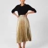 HOBBS Skirts Pleated Midi Skirt
