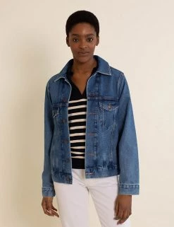 Albaray Coats & Jackets Organic Cotton Denim Jacket