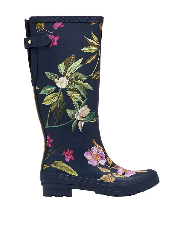 Joules Boots Floral Knee High Wellies