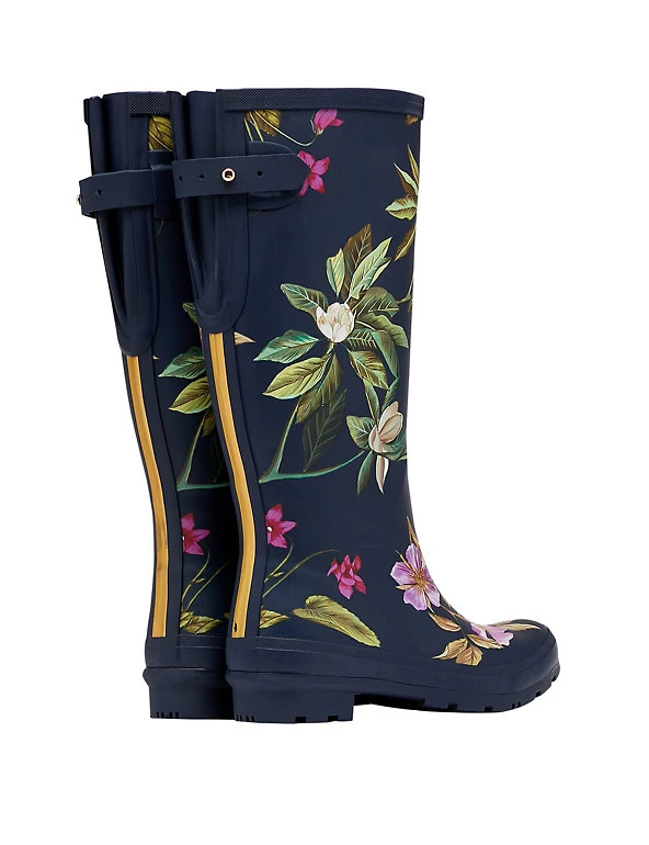 Joules Boots Floral Knee High Wellies - Image 3