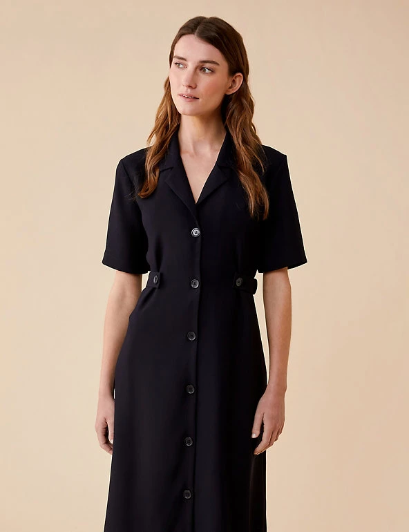 Finery London Dresses Button Through Midi Shirt Dress - Image 3