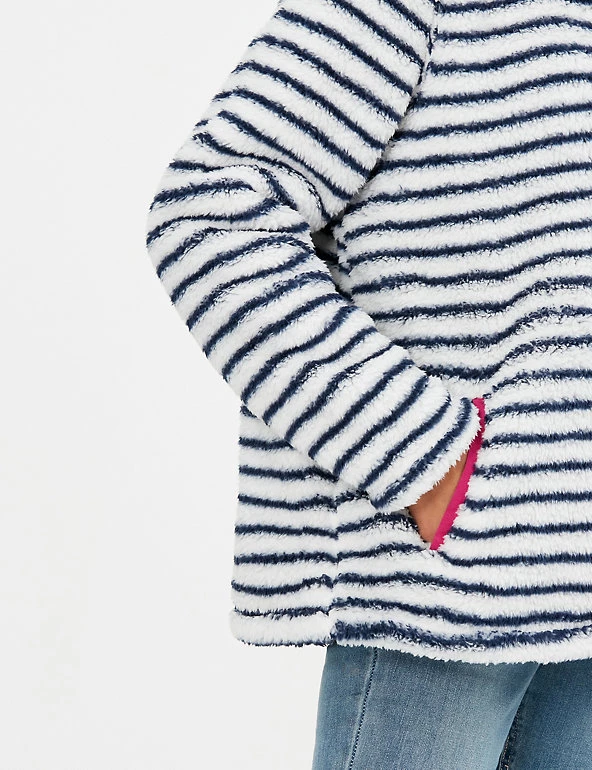 Joules Jumpers Striped Half Zip Jumper - Image 5