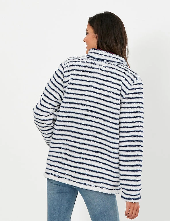 Joules Jumpers Striped Half Zip Jumper - Image 7