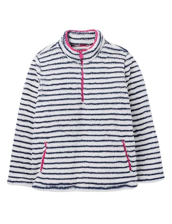 Joules Jumpers Striped Half Zip Jumper - Image 2