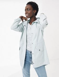 FatFace Coats & Jackets Hooded Longline Parka Coat