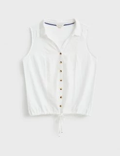 White Stuff Shirts & Blouses Jersey Sleeveless Shirt