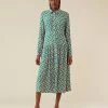 Finery London Dresses Floral Midi Shirt Dress