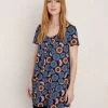 Seasalt Cornwall Tunics Organic Cotton Floral Scoop Neck Tunic