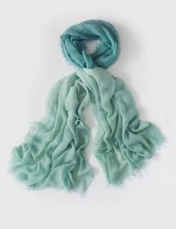 White Stuff Scarves Woven Ombre Fringed Scarf