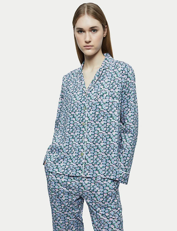 Jigsaw Cotton Modal Floral Pyjamas - Image 4