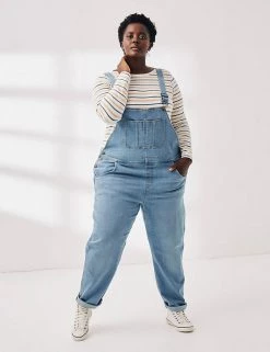 FatFace Women Denim Dungarees