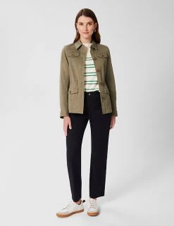 HOBBS Coats & Jackets Cotton Rich Utility Jacket