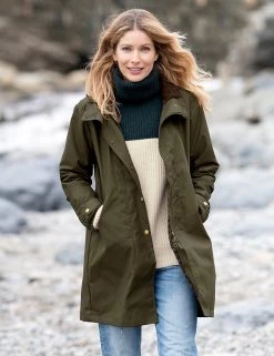 Celtic & Co. Coats & Jackets Waxed Cotton Hooded Parka Coat