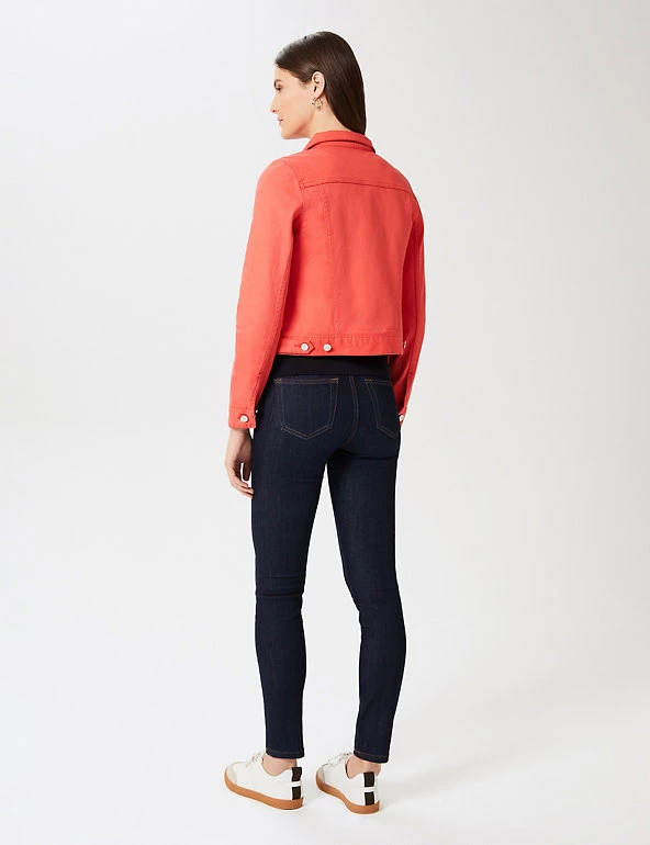 HOBBS Coats & Jackets Cotton Rich Denim Jacket - Image 3